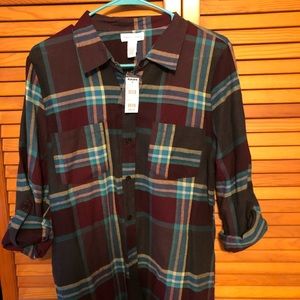 Long sleeve button down from tillys